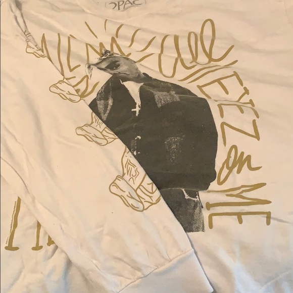 2Pac Vintage Tee Long Sleeve - Picture 2 of 3